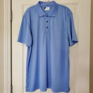 IZOD Golf Light Blue Polo Shirt Mens XL - Mint Condition